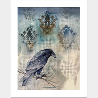 Victorian Raven #2 Posters and Art